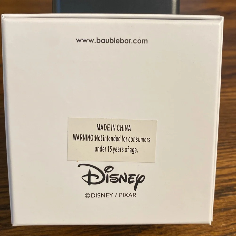 BaubleBar Disney Pixar Toy Story Hamm Front Back Stud Earrings NIB - Picture 4 of 4